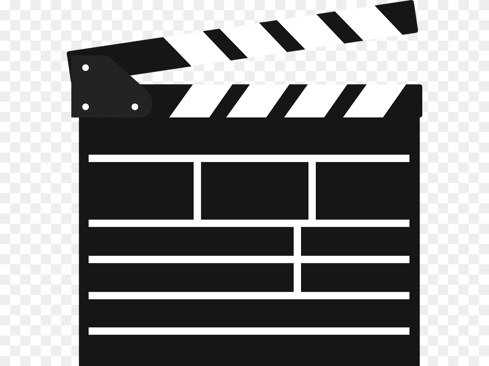 Filmklappe Film Cinema Hatch Synchronously Icon Clapper Film, Clapperboard Free Png Download