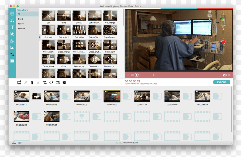 Filmora Video Editor Storyboard View Video Editing Software, Computer Hardware, Electronics, File, Hardware Free Png Download