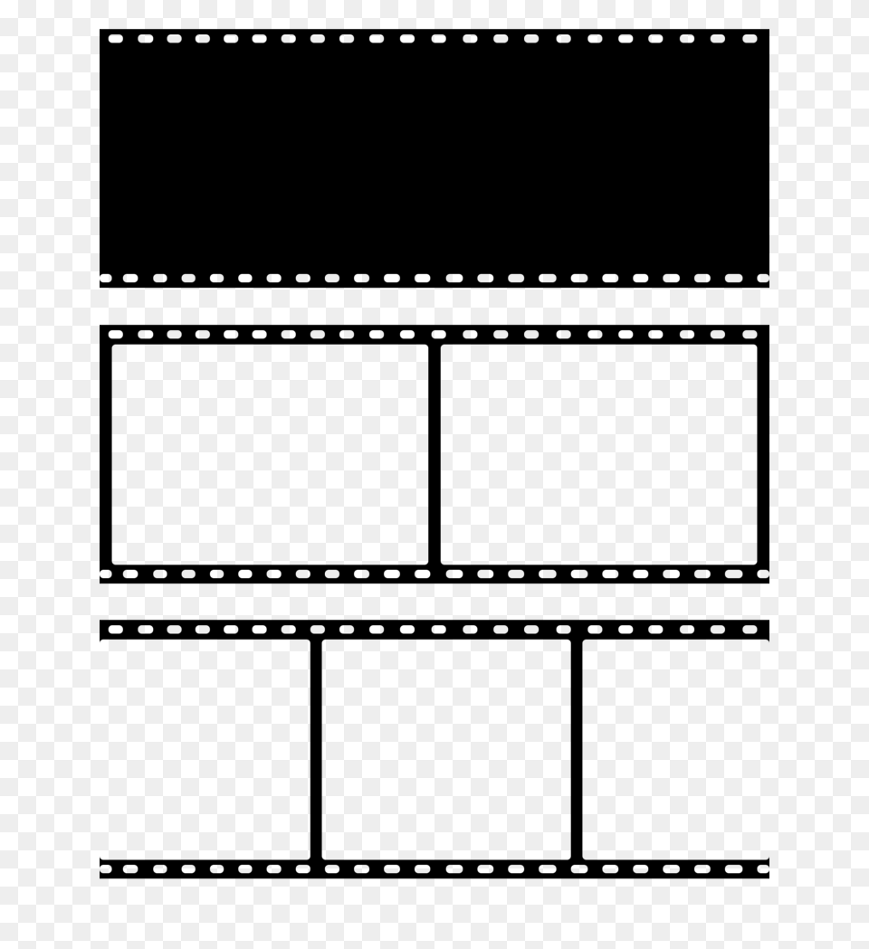 Filmstrip, Gray Free Png