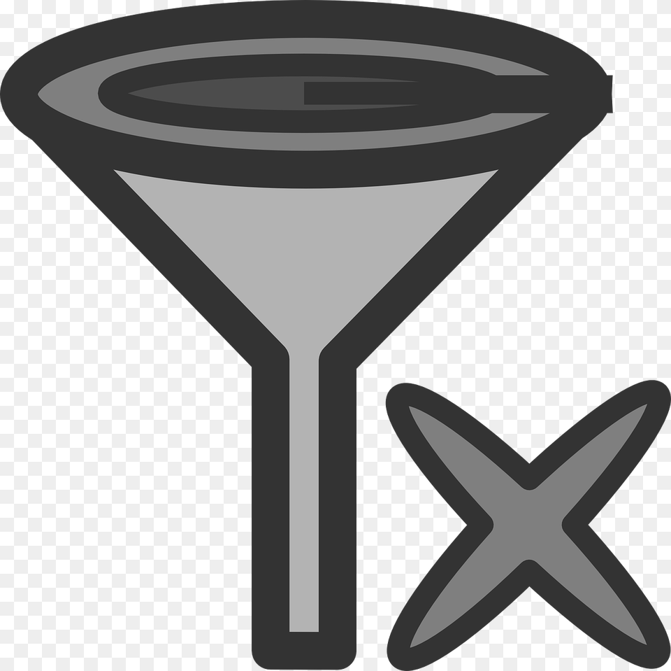 Filter Deleted Delete Symbol Icon Boton Borrar Filtro, Alcohol, Beverage, Cocktail Png Image