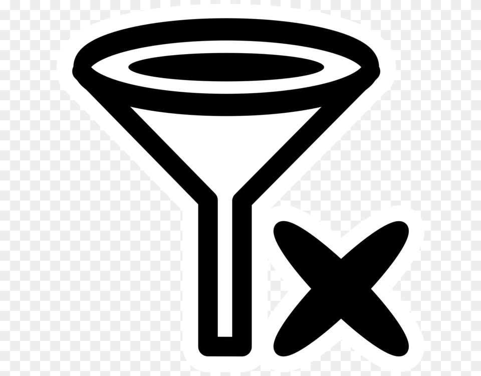 Filter Funnel Computer Icons Filtration Filter Paper Stencil, Alcohol, Beverage, Cocktail Free Png