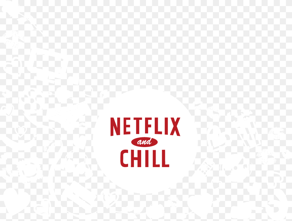 Filter Netflix Amp Chill Netflix And Chill Snapchat Filter, Sticker, Stencil, Art Free Png Download