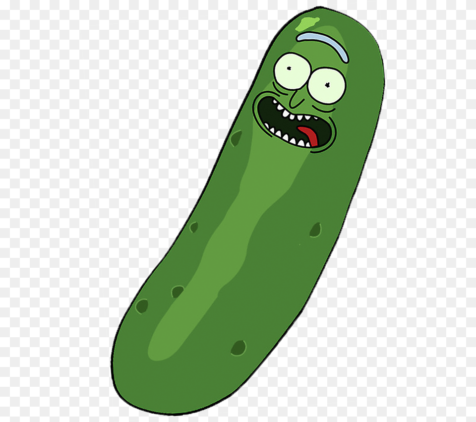 Filterfilter Pickle Rick I39m Pickle Rick Rick And Morty Funny Episode Meme, Vegetable, Produce, Plant, Food Png