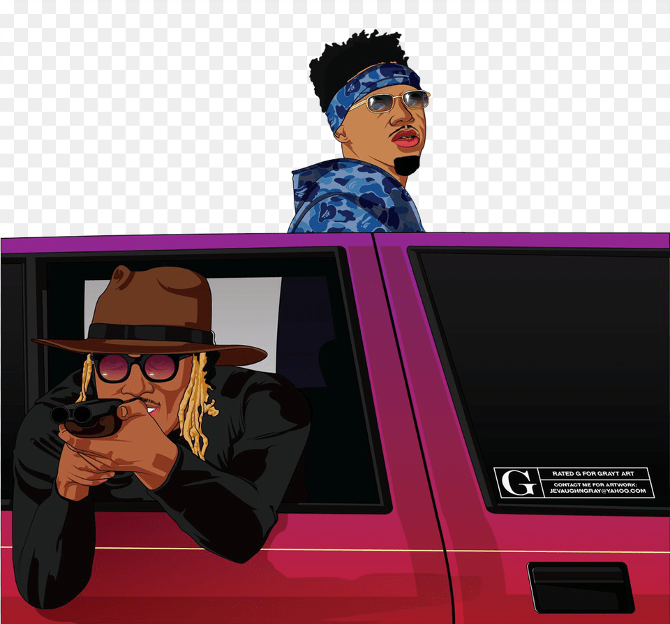 Filterfuture And Metroboomin, Weapon, Clothing, Firearm, Hat Free Png Download