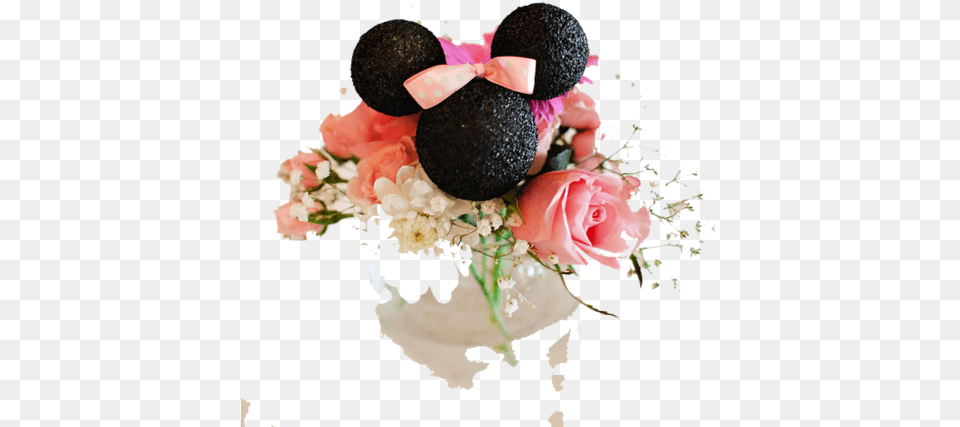 Filtro Gallina Pintadita Limpiar Todo Minnie Mouse Flower Center Piece Ideas, Plant, Flower Bouquet, Flower Arrangement, Graphics Png