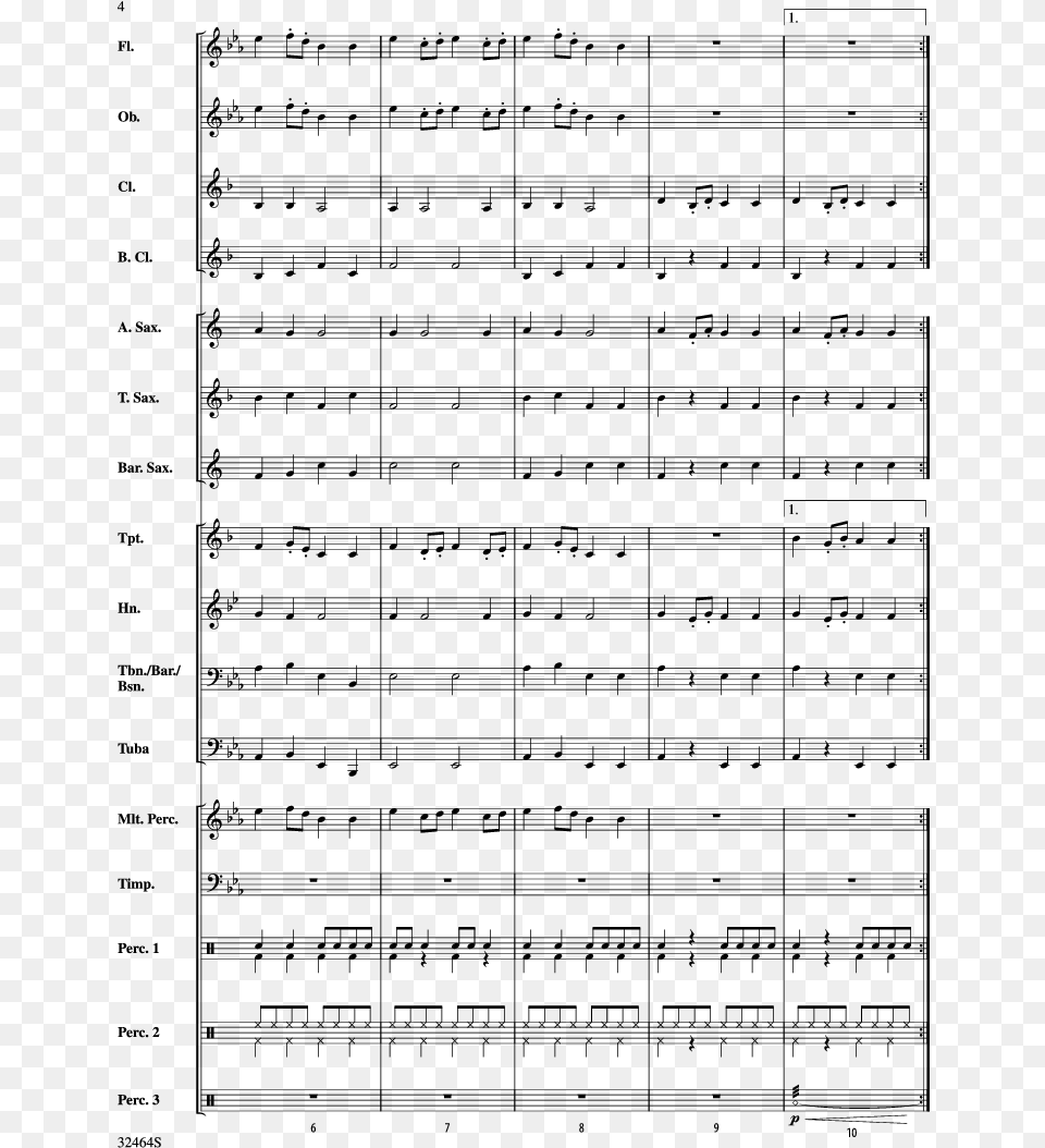Final Battle Sheet Music Composed By Grant Kirkhope Music, Gray Png Image