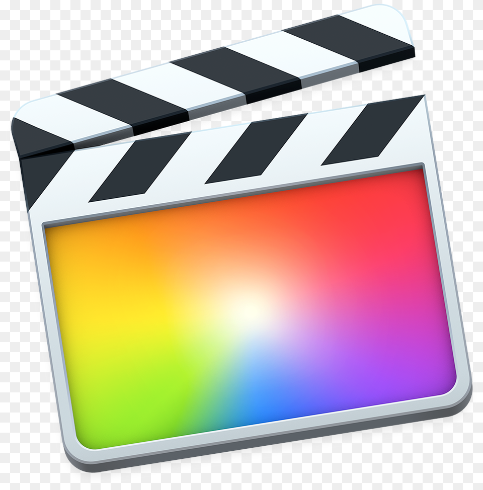 Final Cut Pro X Final Cut Pro Logo, Clapperboard Free Png Download