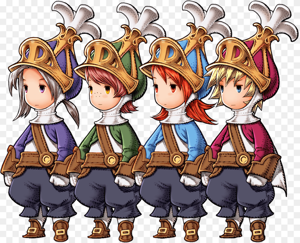 Final Fantasy 3 Onion Knight, Book, Publication, Comics, Baby Free Transparent Png