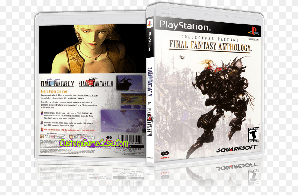 Final Fantasy 5 Cover Final Fantasy Anthology Final Fantasy Vi Usa V1, Adult, Female, Person, Woman Free Png