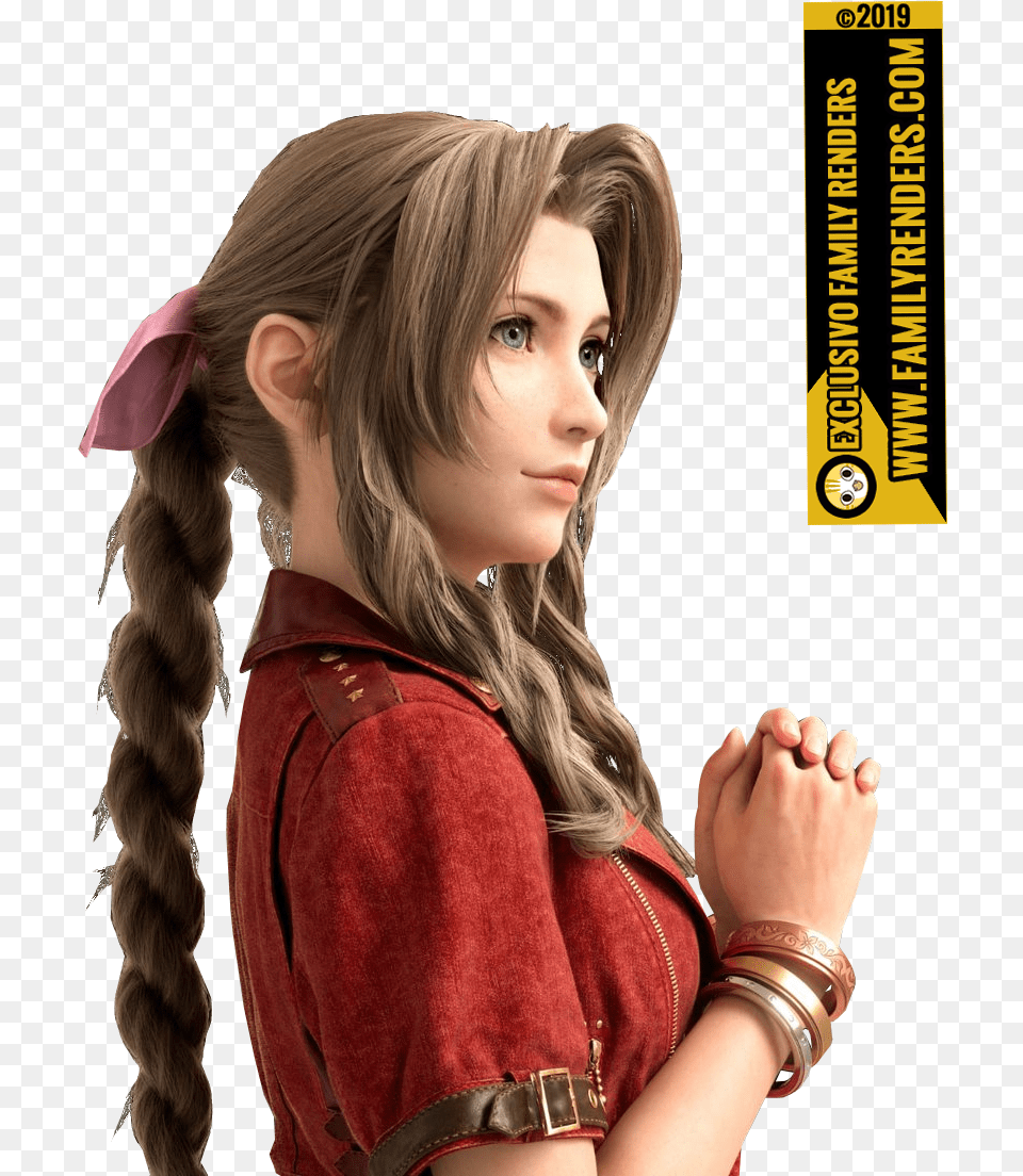 Final Fantasy 7 Aerith, Child, Female, Girl, Person Png
