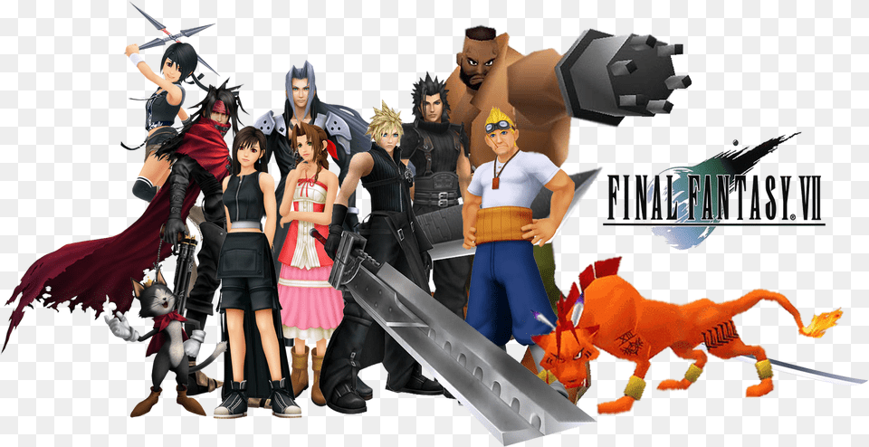 Final Fantasy 7 Characters, Adult, Person, Female, Woman Free Png