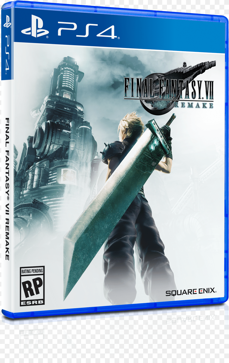 Final Fantasy 7 Remake Box Art Png Image