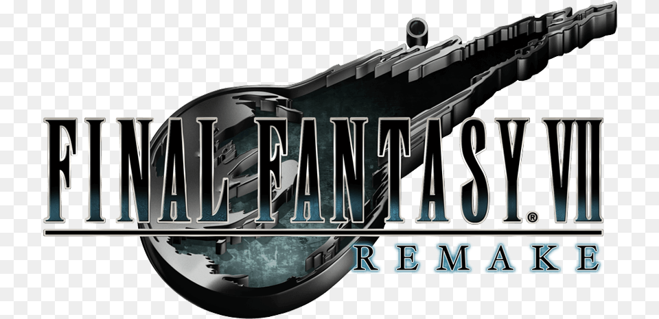 Final Fantasy 7 Remake Logo, Scoreboard, Firearm, Weapon, Gun Free Transparent Png