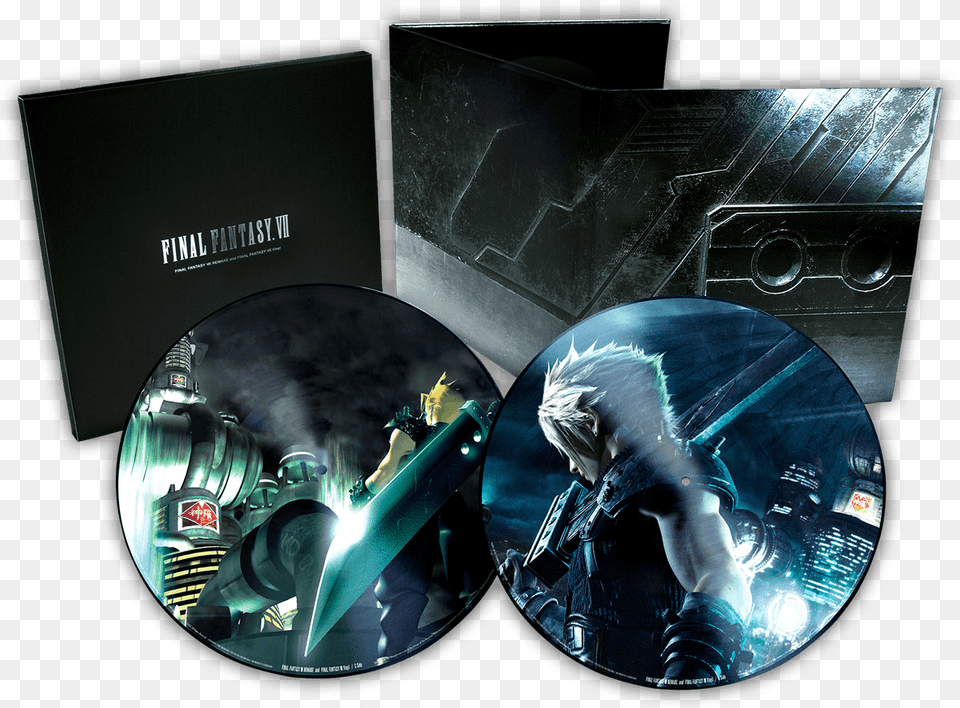 Final Fantasy 7 Remake Vinyl, Adult, Male, Man, Person Free Png Download