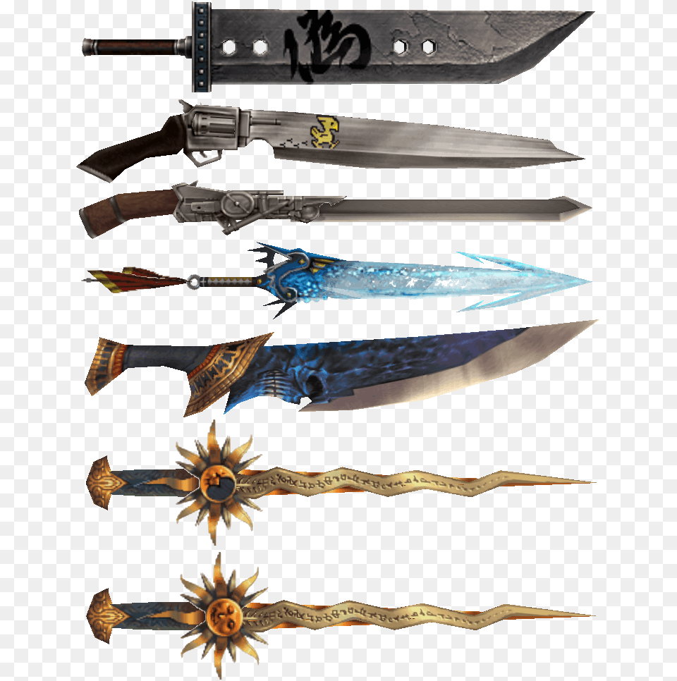 Final Fantasy Best Sword, Blade, Dagger, Knife, Weapon Png