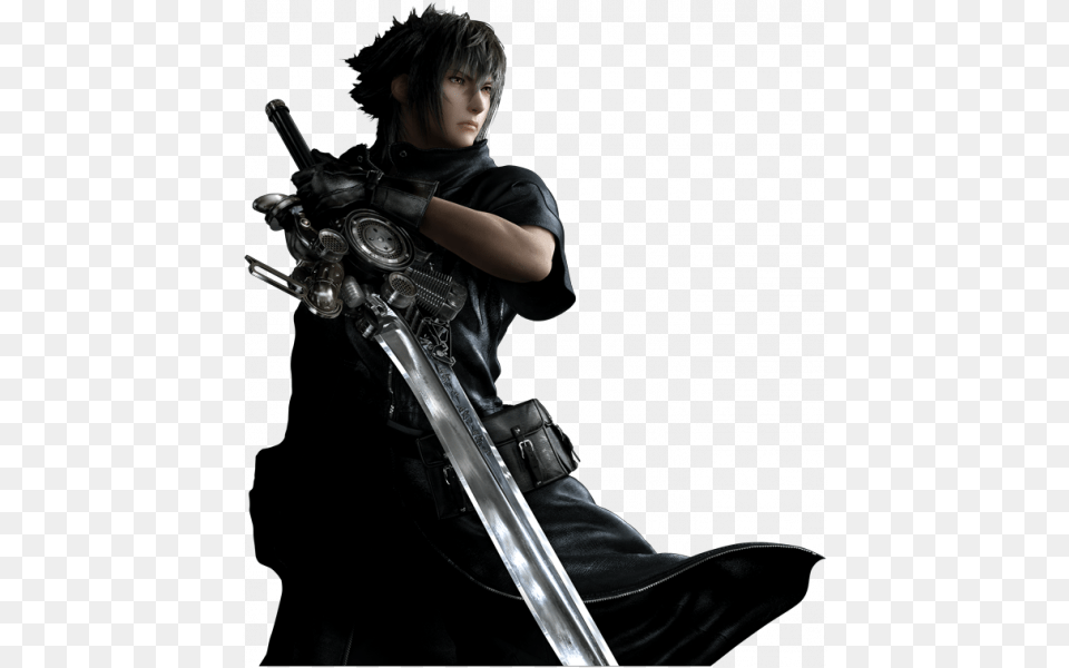 Final Fantasy Engine Blade, Sword, Weapon, Person, Accessories Png Image