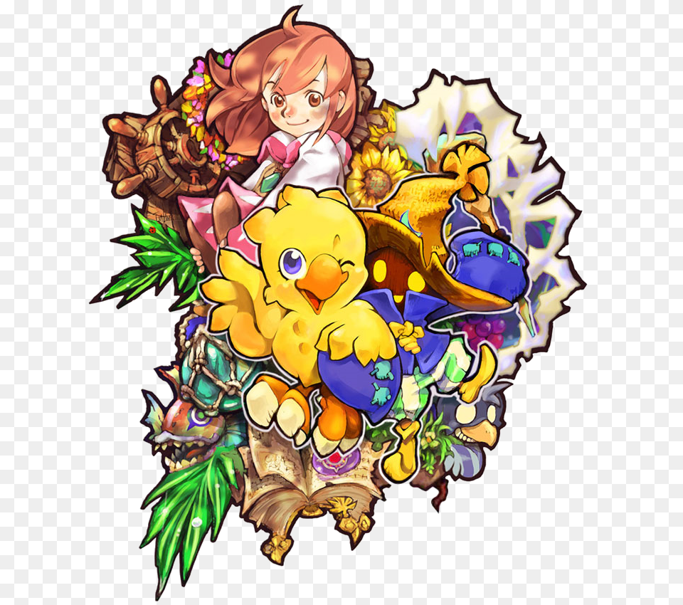 Final Fantasy Fables Chocobo Tales Strategywiki The Video Game, Art, Graphics, Publication, Comics Free Png