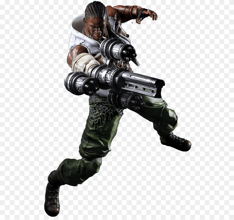 Final Fantasy Final Fantasy Barret, Adult, Male, Man, Person Free Transparent Png