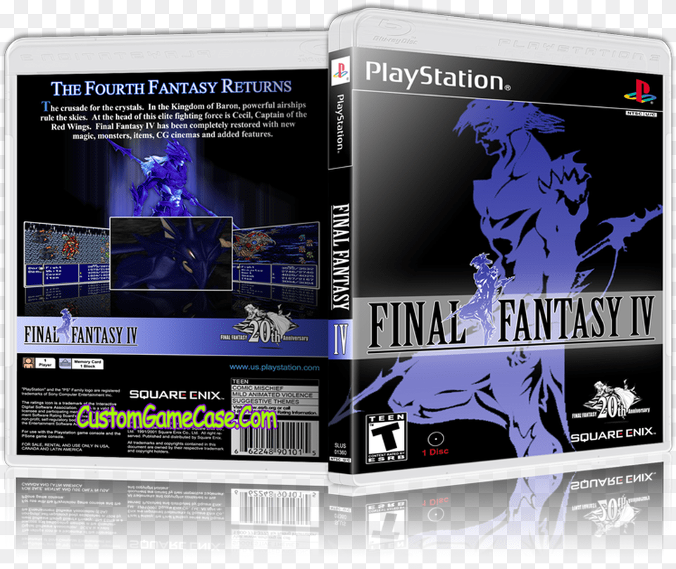 Final Fantasy Iv Final Fantasy Iv, Book, Publication, Advertisement, Poster Free Png