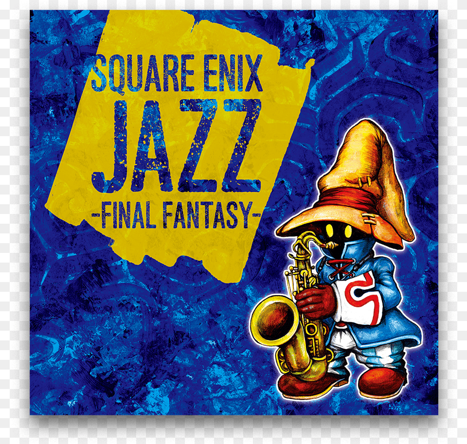 Final Fantasy Jazz Cd To Release November 22nd Square Enix Jazz Final Fantasy, Advertisement, Poster, Baby, Person Free Png Download