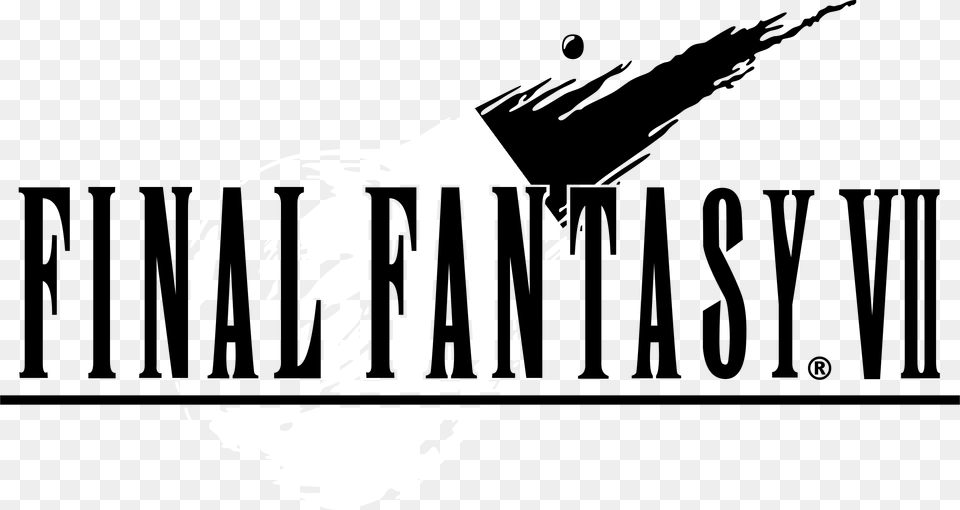 Final Fantasy Logo, Stencil, Adult, Male, Man Free Png Download