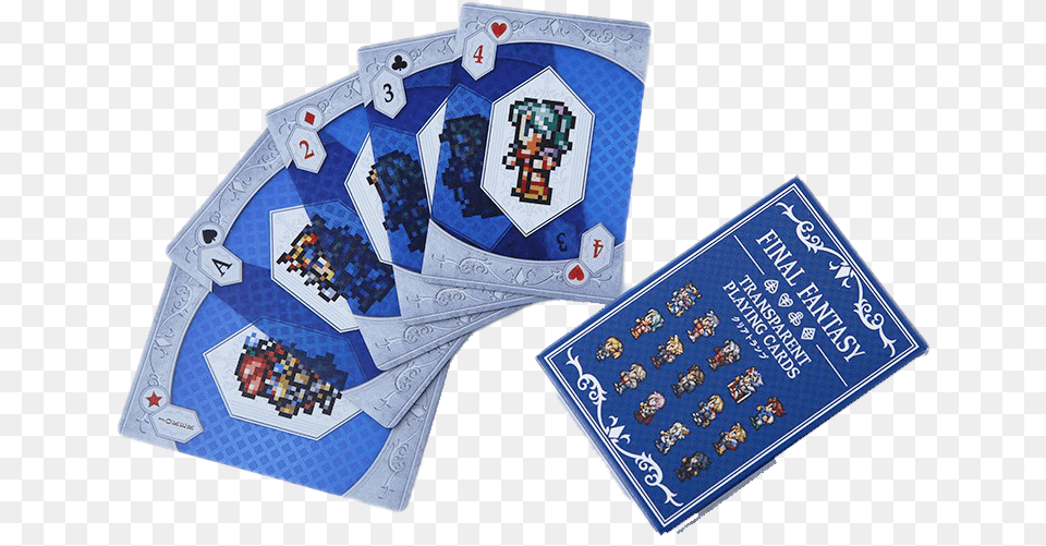 Final Fantasy Playing Cards, Game, Qr Code, Text Png