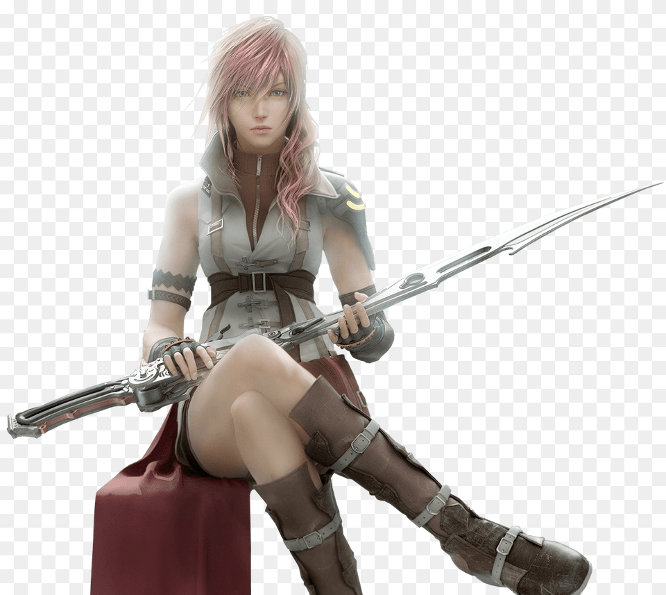Final Fantasy Sitting, Weapon, Clothing, Costume, Sword Png
