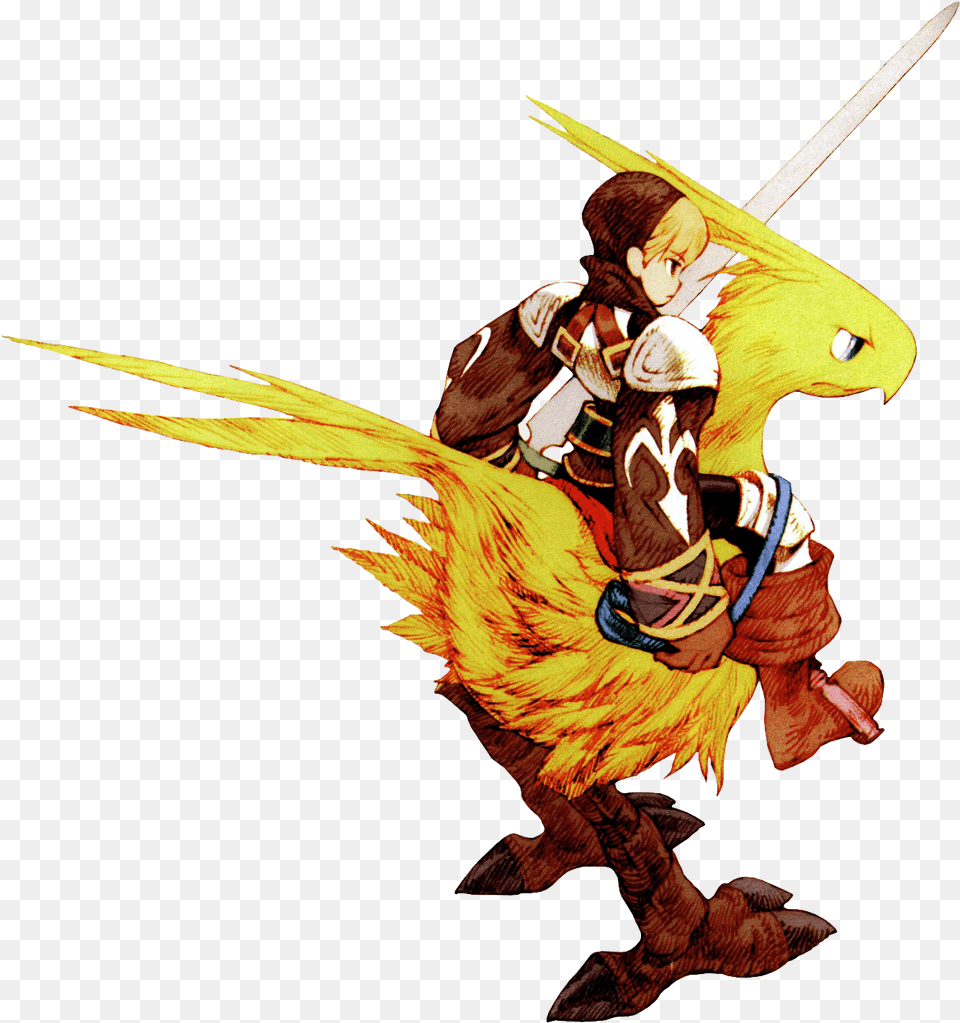 Final Fantasy Tactics Chocobo, Book, Comics, Publication, Person Png