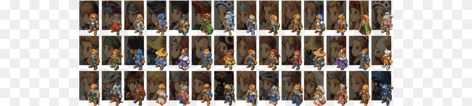 Final Fantasy Tactics Hits The Google Final Fantasy Tactics Jobs, Art, Book, Collage, Comics Png