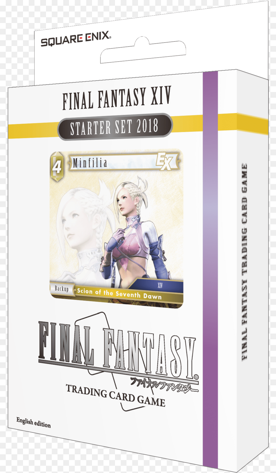 Final Fantasy Tcg Final Fantasy Opus 5 Xii Starter Deck, Book, Publication, Adult, Female Png