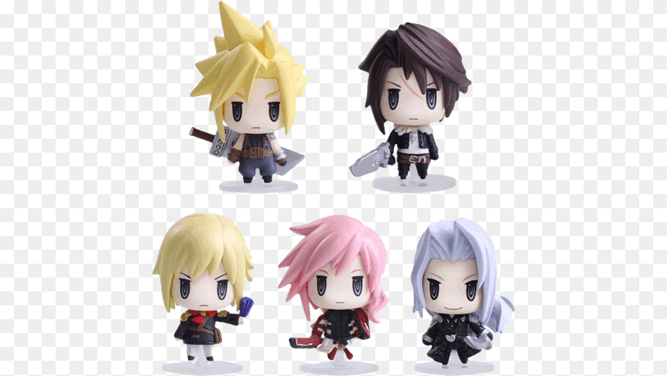 Final Fantasy Trading Arts Mini, Toy, Doll, Figurine, Face Free Png