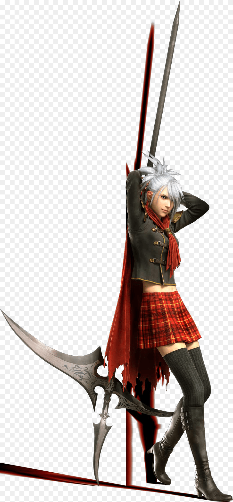 Final Fantasy Type 0 Hd Wear, Weapon, Sword, Adult, Person Png Image