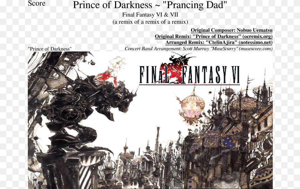 Final Fantasy Vi Download Art Of Final Fantasy, Painting, Book, Publication, Wedding Png