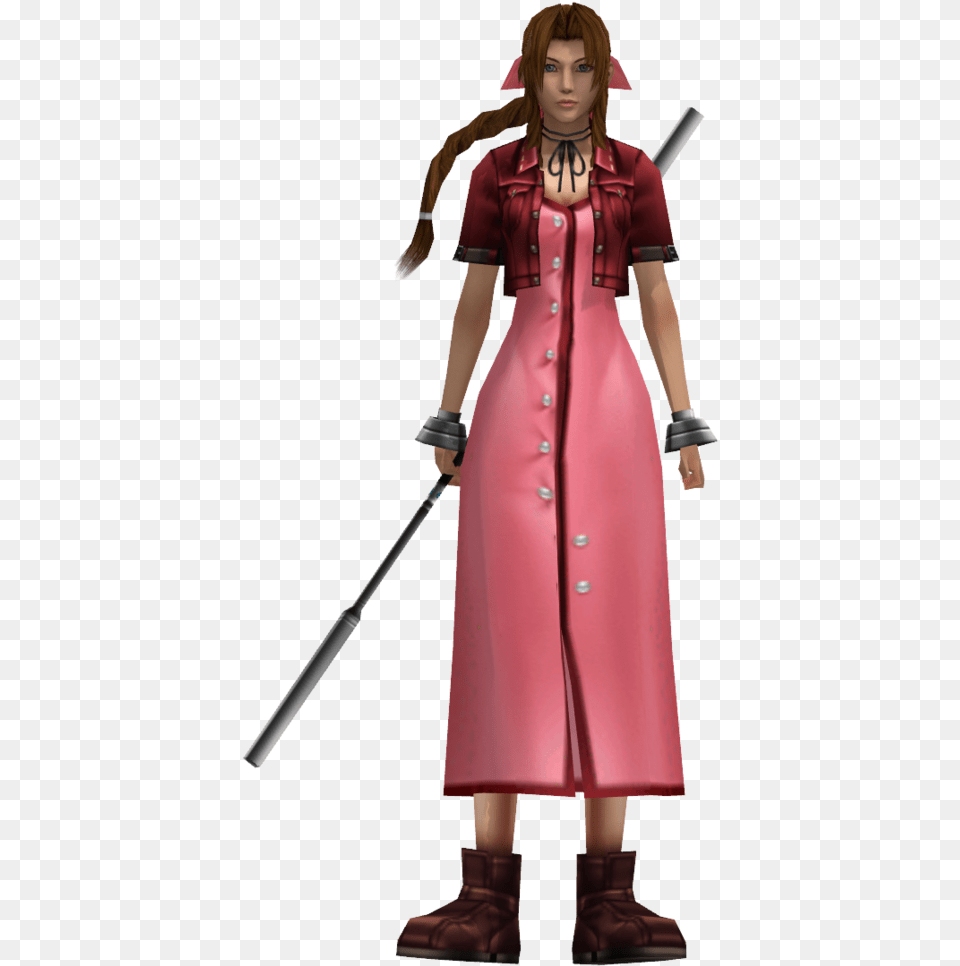 Final Fantasy Vii Aerith Gainsborough, Adult, Person, Female, Woman Free Transparent Png