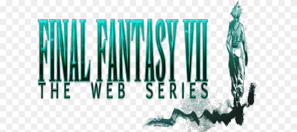 Final Fantasy Vii Web Series Logo Graphic Design, Art, Graphics, Publication, Book Free Png