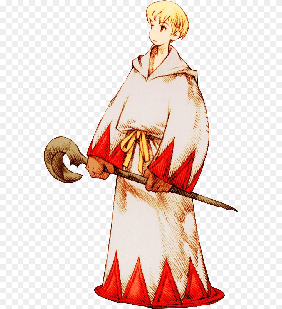 Final Fantasy White Mage Male, Clothing, Dress, Fashion, Adult Free Png Download