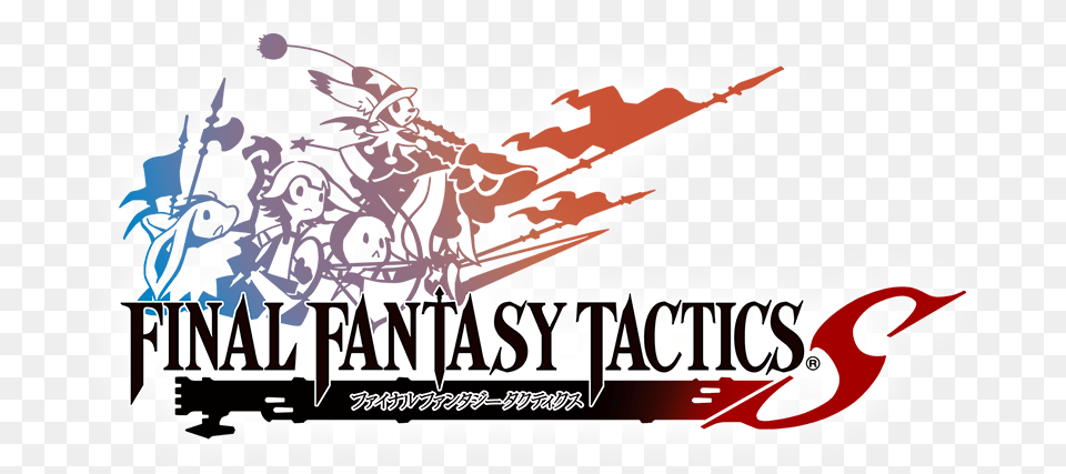 Final Fantasy Wiki Final Fantasy Tactics S Logo, Advertisement, Art, Graphics, Poster Free Png