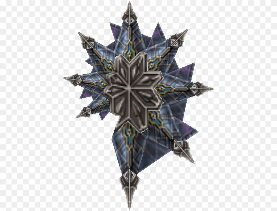 Final Fantasy Wiki Spiked Shield Fantasy Art, Cross, Symbol, Nature, Outdoors Free Png