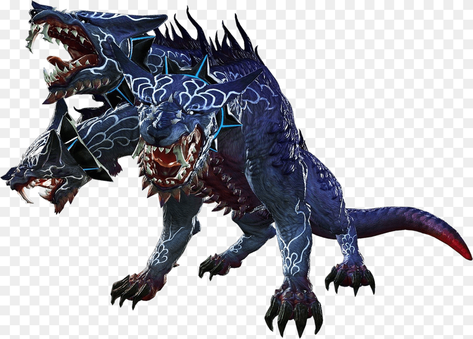 Final Fantasy Wiki World Of Final Fantasy Cerberus, Animal, Dinosaur, Reptile, Dragon Free Png Download