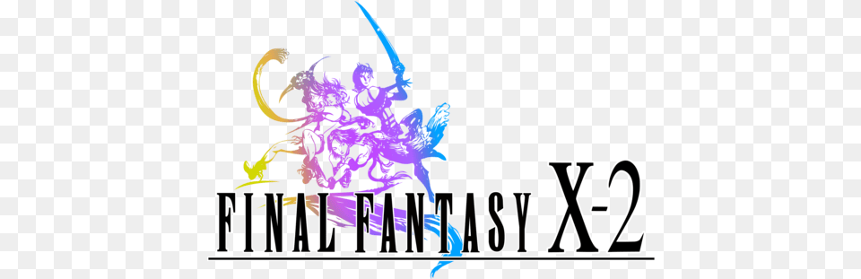 Final Fantasy X Final Fantasy Logo Game, Art, Graphics, Person, Purple Png Image