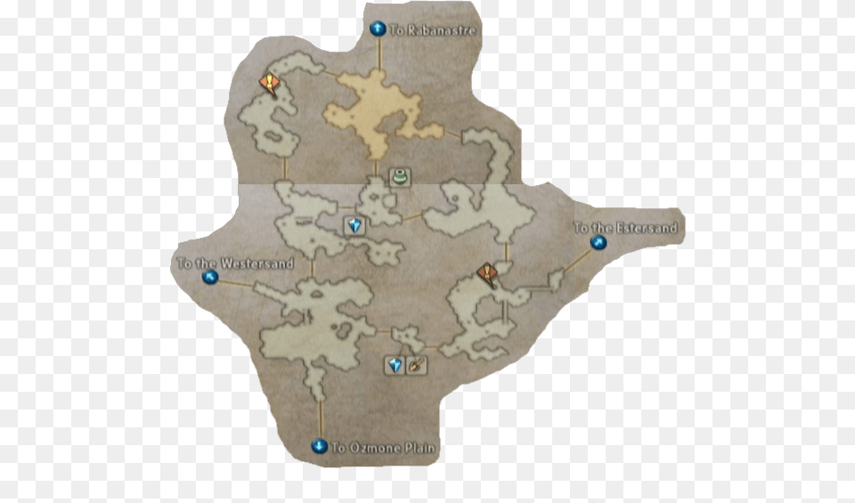 Final Fantasy Xii Giza Plataeu Dry Map Giza Plains Map, Plot, Chart, Atlas, Diagram Free Png