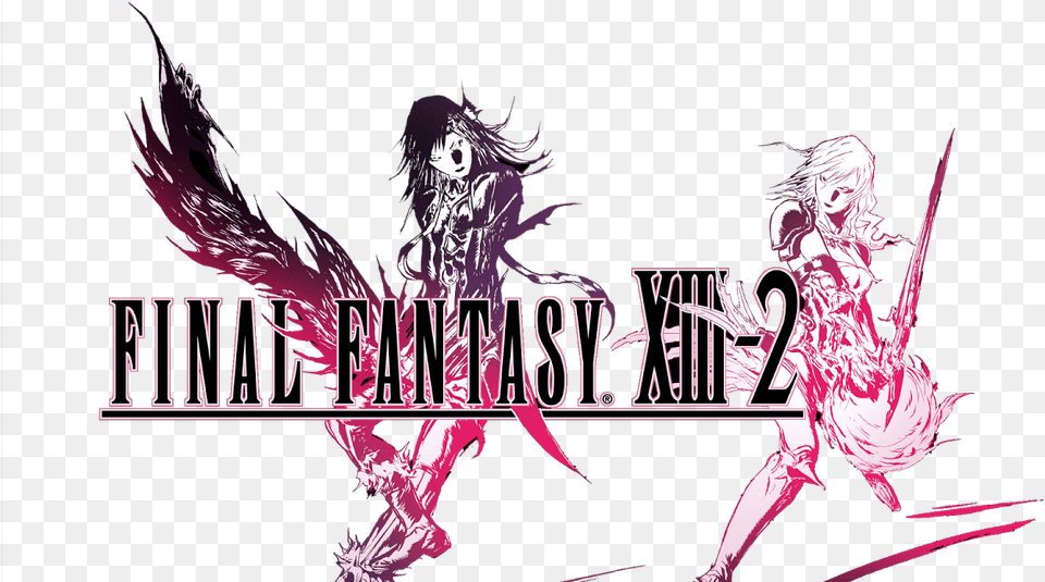 Final Fantasy Xiii 2 Cover Art, Book, Comics, Publication, Adult Free Transparent Png