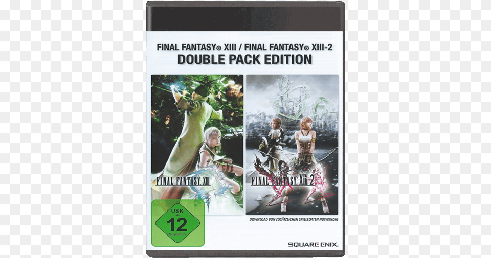 Final Fantasy Xiii Amp Xiii 2 Bundle, Advertisement, Adult, Poster, Person Png