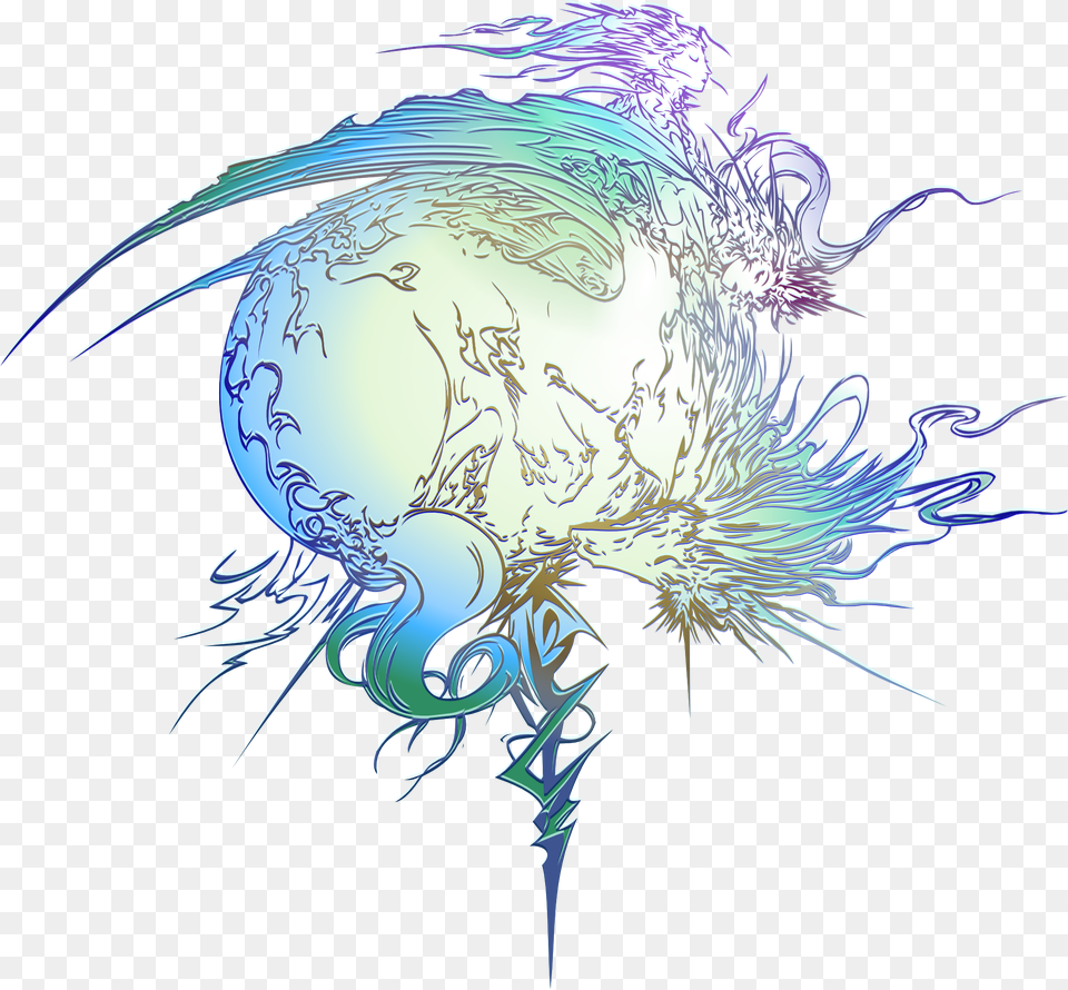Final Fantasy Xiii Logo By Eldi13 Final Fantasy Logo Tattoo, Art, Face, Head, Person Free Png Download