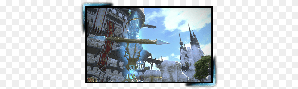 Final Fantasy Xiv A Realm Reborn Cg Artwork, Architecture, Tower, Building, Spire Png