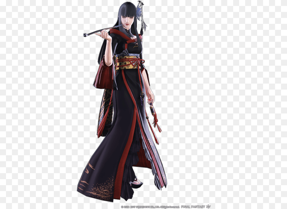 Final Fantasy Xiv Stormblood New Ff14, Clothing, Dress, Fashion, Formal Wear Png