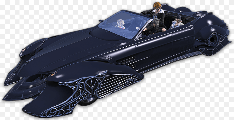 Final Fantasy Xv Collaboration Event Regalia Ffxiv, Car, Transportation, Vehicle, Adult Free Transparent Png