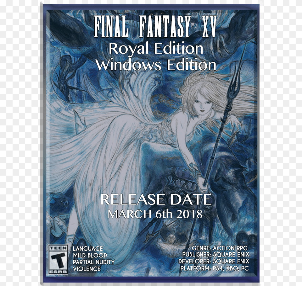 Final Fantasy Xv Royal Edition, Publication, Book, Comics, Adult Free Transparent Png