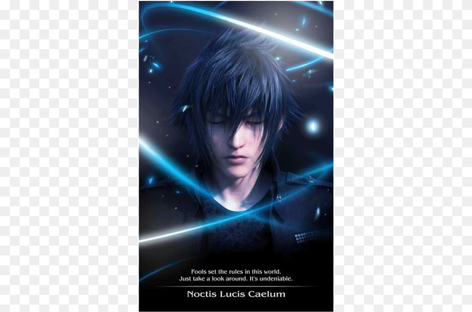 Final Fantasy Xv Wallpaper Android, Poster, Advertisement, Lighting, Person Free Transparent Png