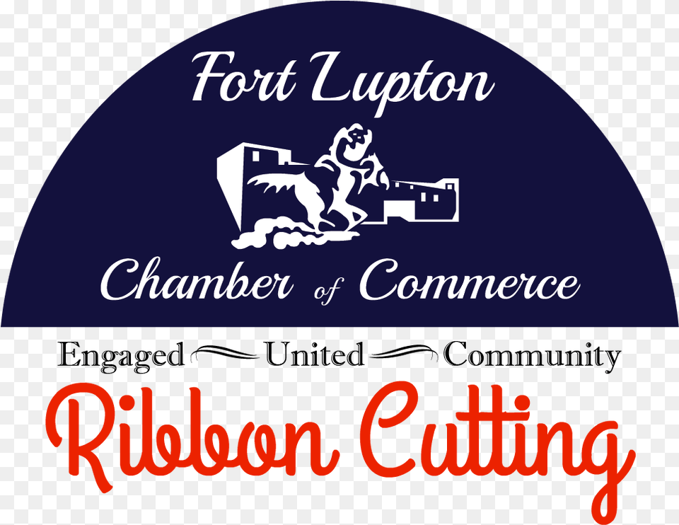 Final Fort Lupton Ribbon Cutting Logo 01 Label, Photography, People, Person, Text Free Png Download